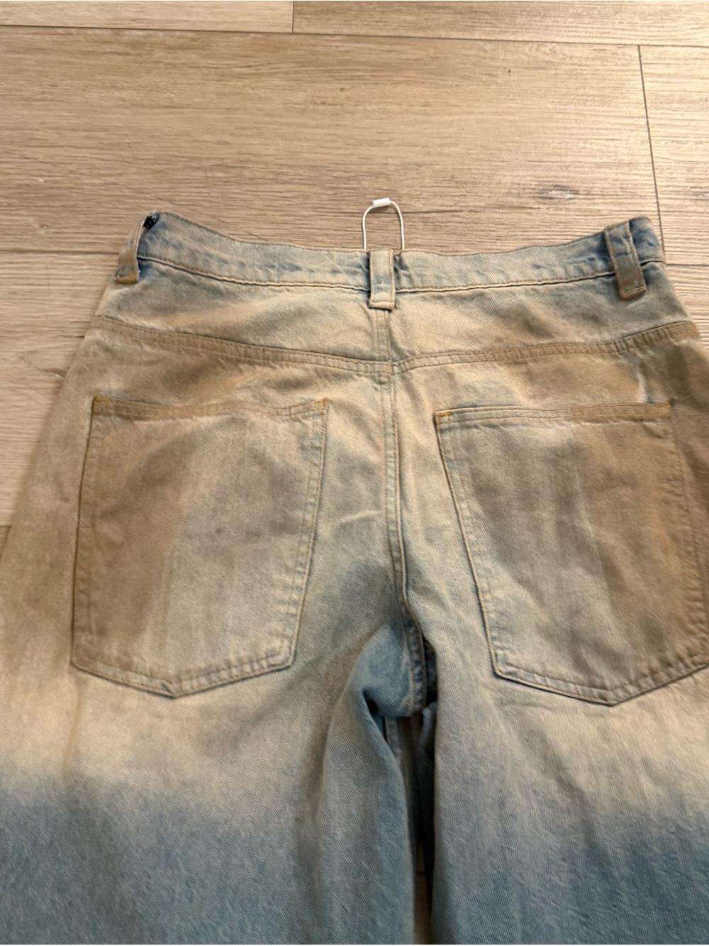 Jaded London Two-Tone Muck Wide Leg Jeans - Picture 5 of 7